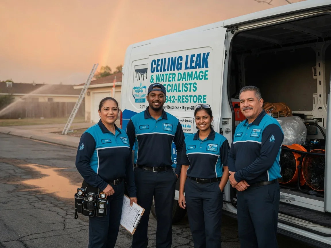 Ceiling Leak Cleanup company in Montour, IA