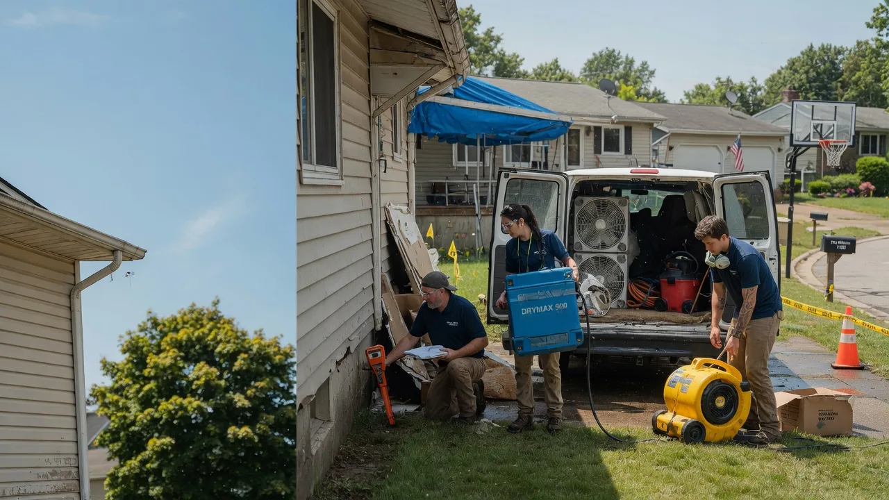 Ceiling Leak Cleanup in Montour, IA near me